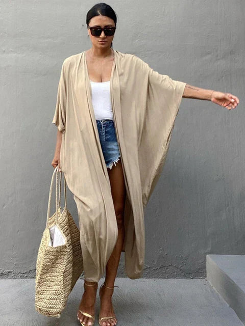 Sienna - Beige kimono