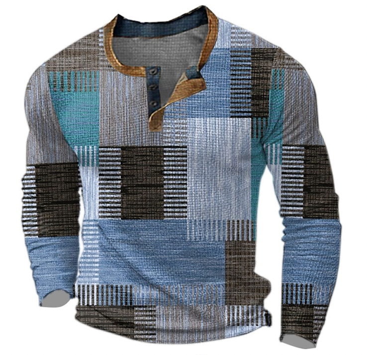 ANTONIO - Stijlvolle pullover met wafelstructuur voor heren (Italiaans ontwerp)