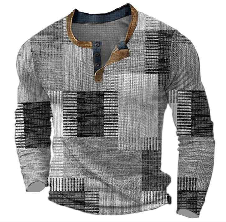 ANTONIO - Stijlvolle pullover met wafelstructuur voor heren (Italiaans ontwerp)