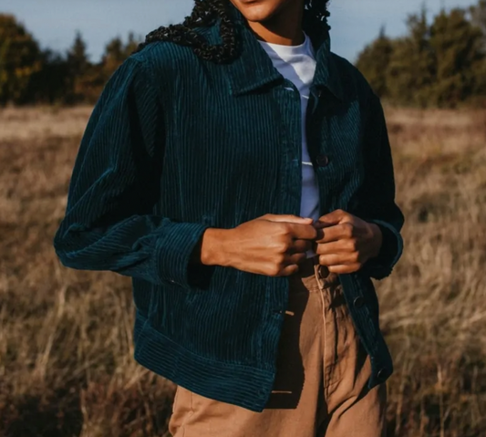 TINA - Stijlvol corduroy jack voor de lente