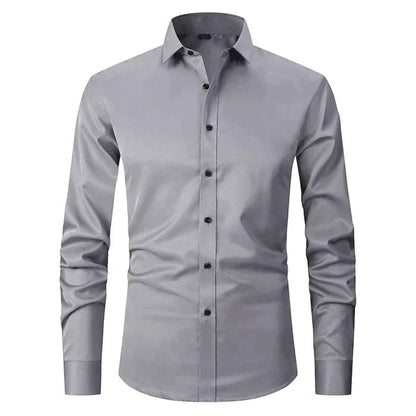 Austin - Heren kreukherstellend STRETCH SHIRT