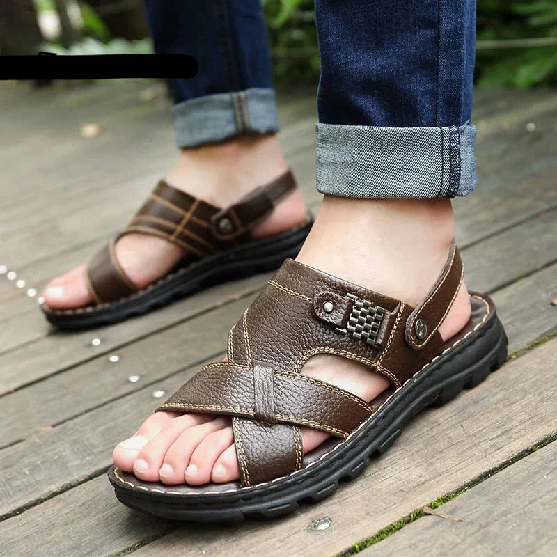 Comfortabele heren strandsandalen voor de zomer