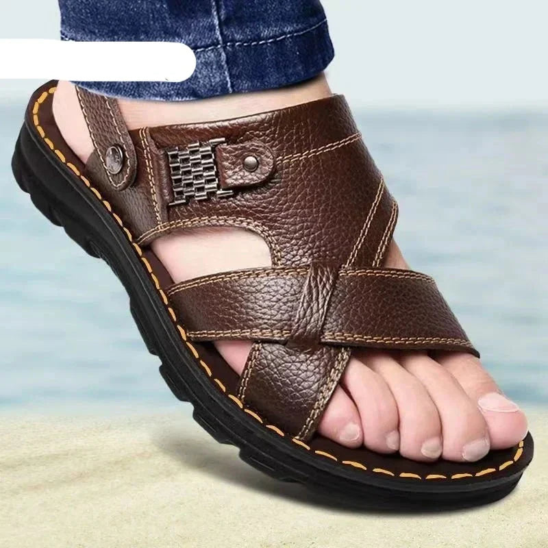 Comfortabele heren strandsandalen voor de zomer