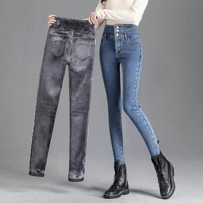 Cressida - CozyFit fleece skinny jeans