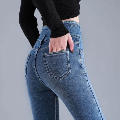 Cressida - CozyFit fleece skinny jeans