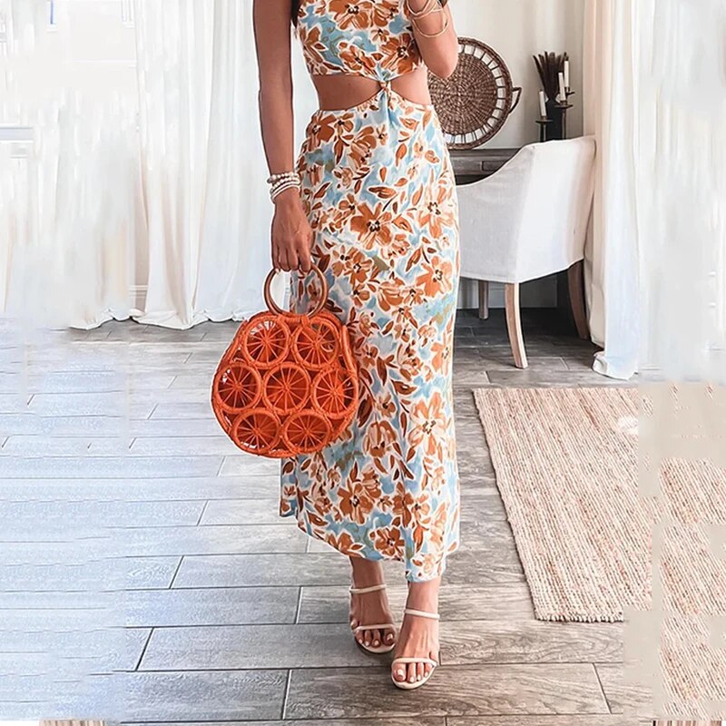 Ariana - Zomerjurk met bloemenprint