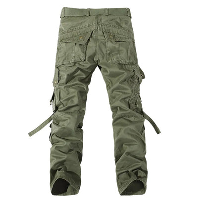 Wendel - Modieuze militaire cargo broek