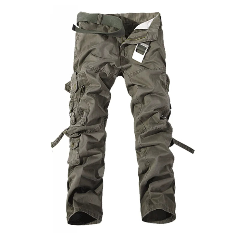 Wendel - Modieuze militaire cargo broek