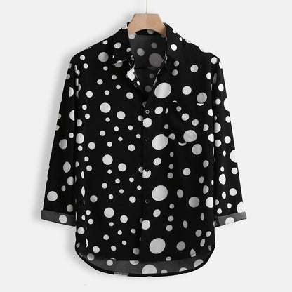 Casual polkadot shirt - BOREL