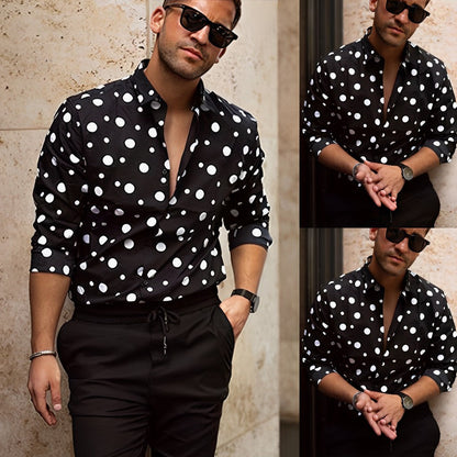 Casual polkadot shirt - BOREL