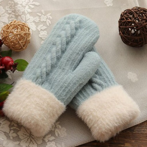 SOLAINE - Winterhandschoenen van wol