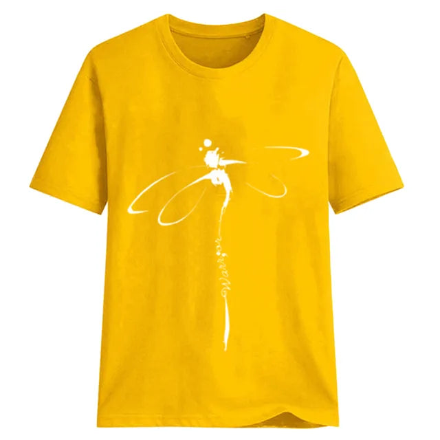 Sophie - Wit grafisch T-shirt