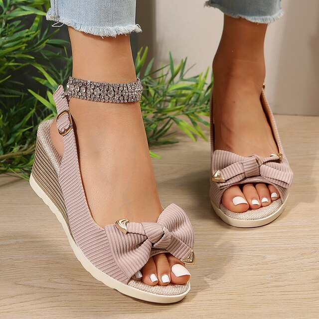 TRINA - Orthopedische sandalen met sleehak