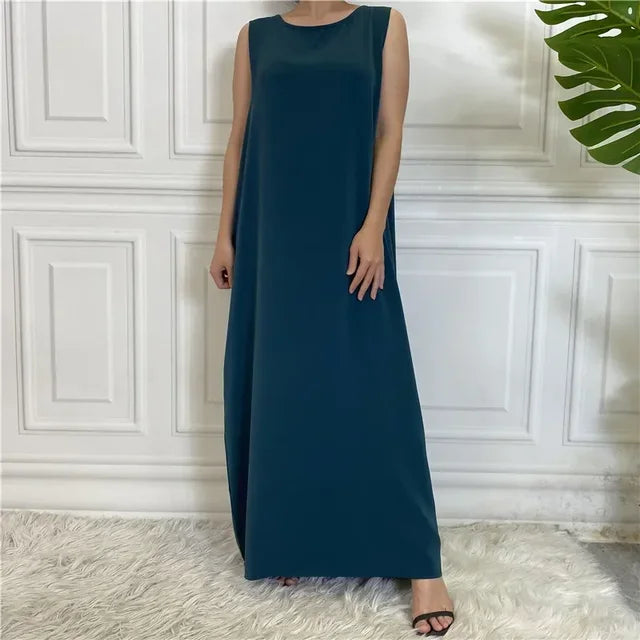 Elena - Elegante maxi-jurk in zwart