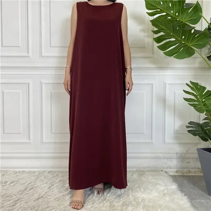 Elena - Elegante maxi-jurk in zwart