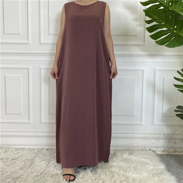 Elena - Elegante maxi-jurk in zwart