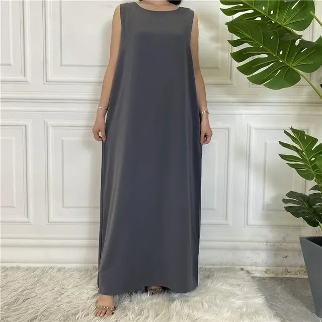 Elena - Elegante maxi-jurk in zwart