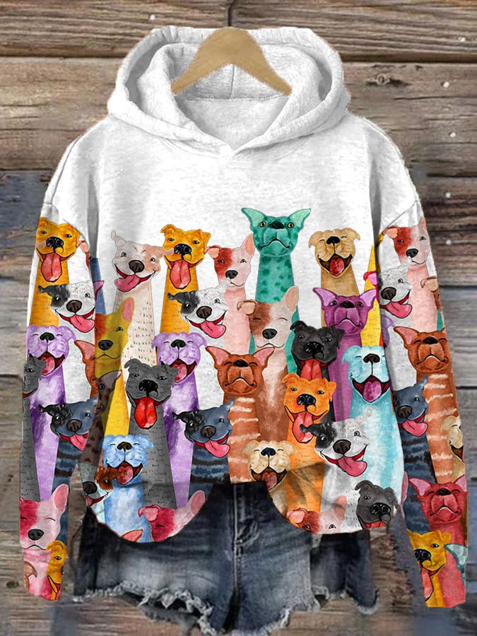 Vivy - Sweatshirt met dierenprint