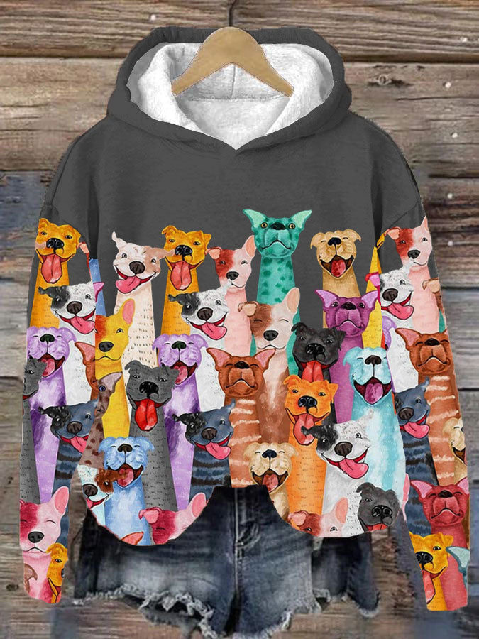 Vivy - Sweatshirt met dierenprint