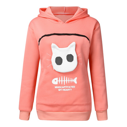 Poppy Knusse hoodie met pootje