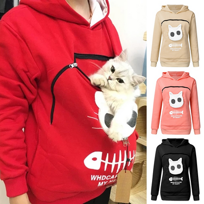 Poppy Knusse hoodie met pootje