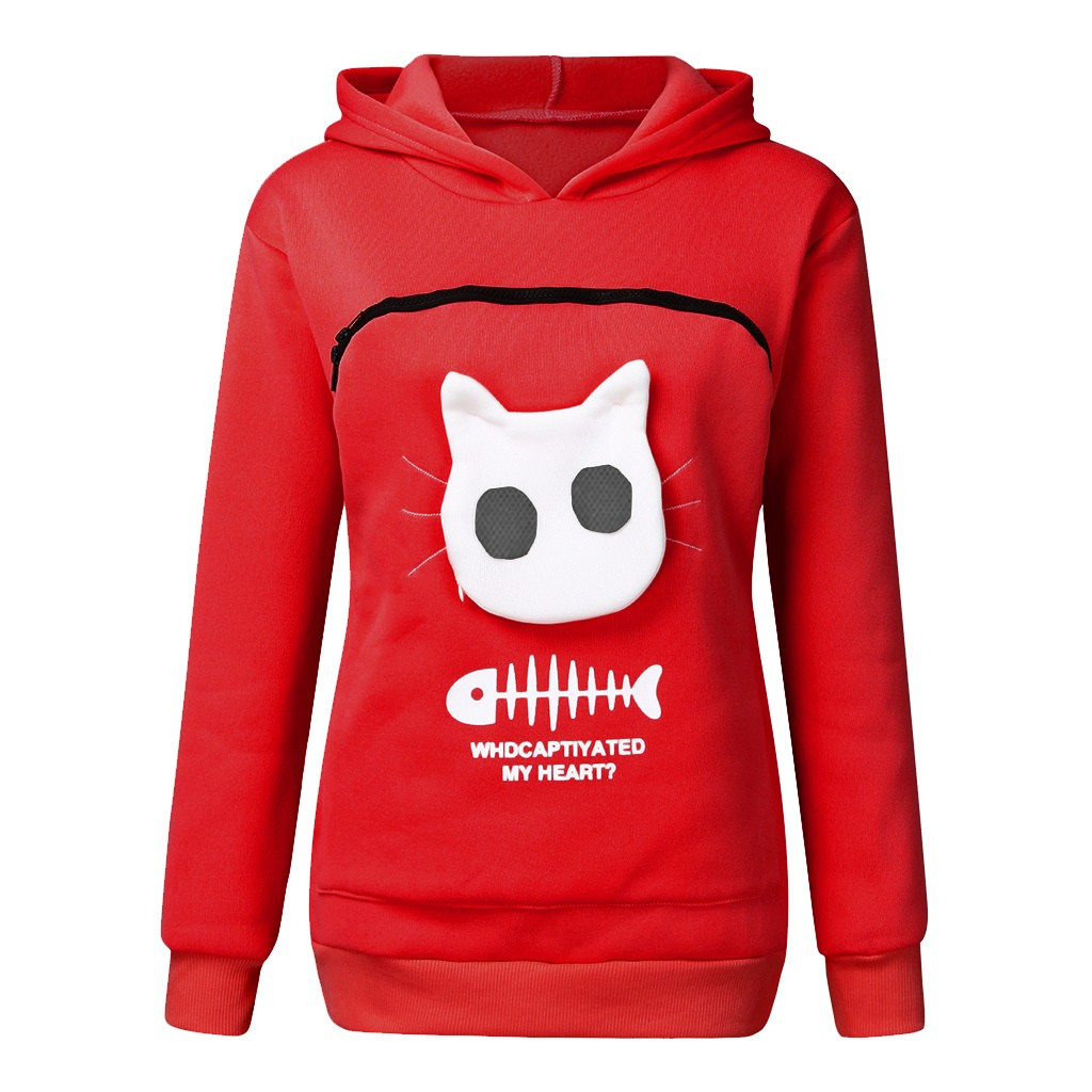 Poppy Knusse hoodie met pootje