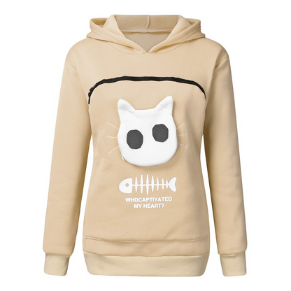 Poppy Knusse hoodie met pootje