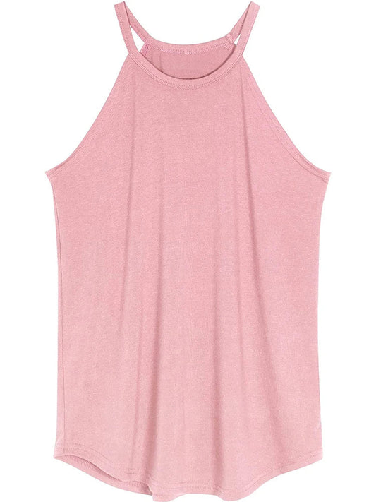 Emma - Roze halternektanktop