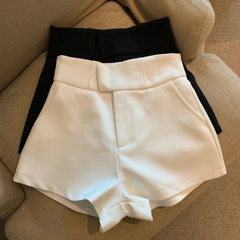 Sigrid - Elegante shorts met hoge taille