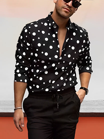 Casual polkadot shirt - BOREL