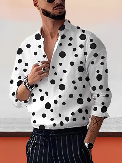 Casual polkadot shirt - BOREL