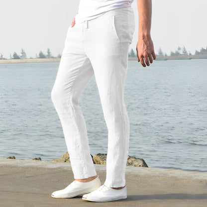 Casual broek met koord - BEAURICE