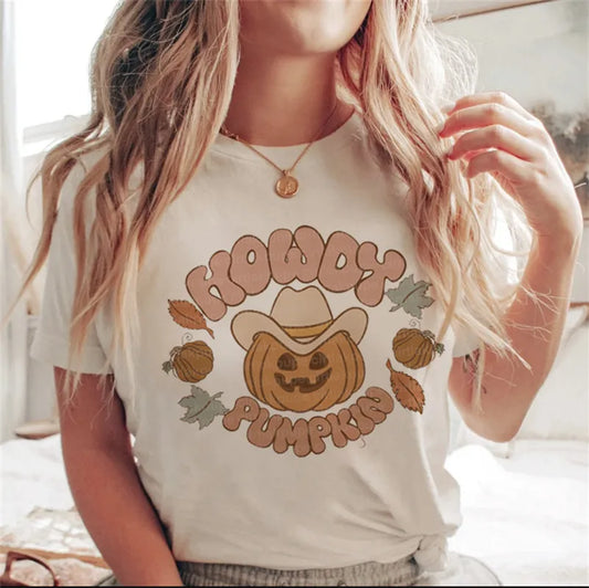 Doris - Modieus herfst Halloween T-shirt