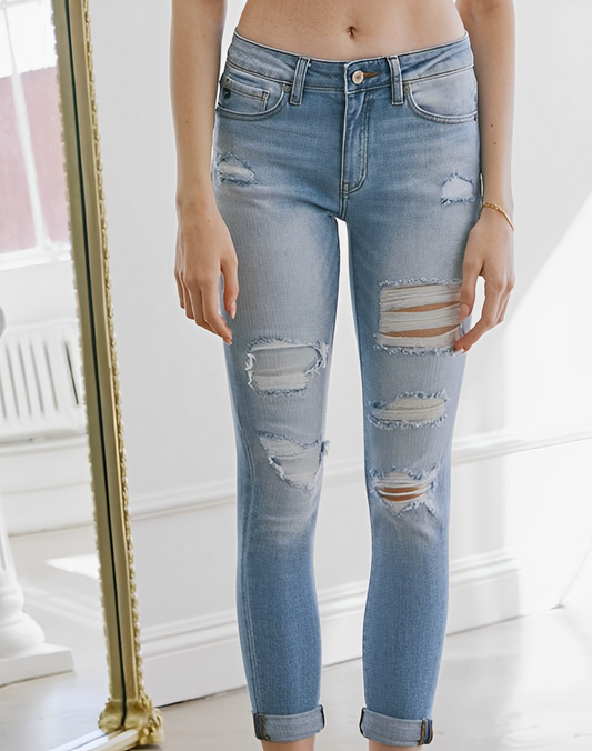 Vesper - Versleten zomers denim