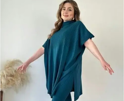 Asymmetrische oversized tuniek - Comfortabel &amp; stijlvol