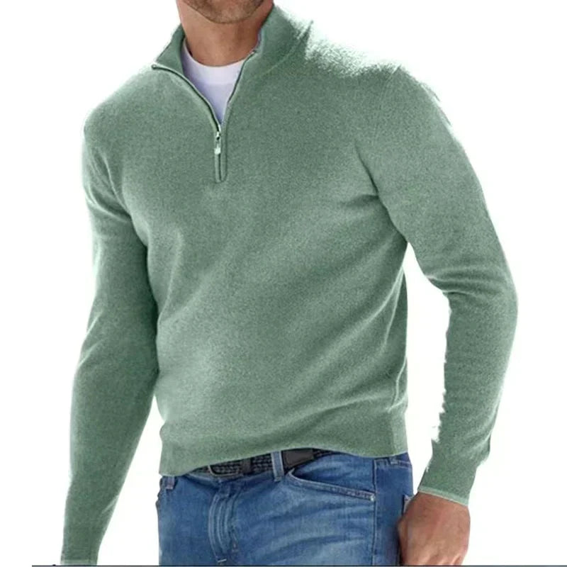 Ralph polo - stijlvolle pullover met rits voor heren