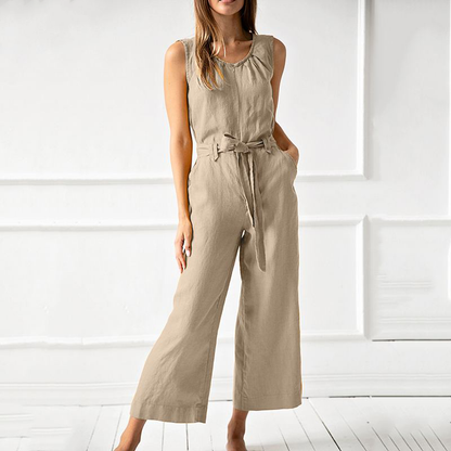 Anastasia - Casual jumpsuit met wijde pijpen