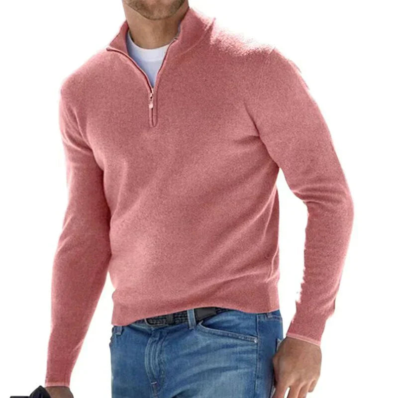 Ralph polo - stijlvolle pullover met rits voor heren