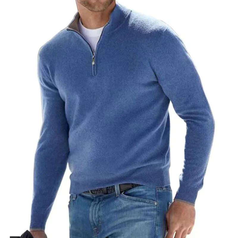 Ralph polo - stijlvolle pullover met rits voor heren