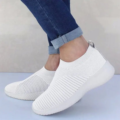 Sarah™ Fly geweven slip-on wandelschoenen