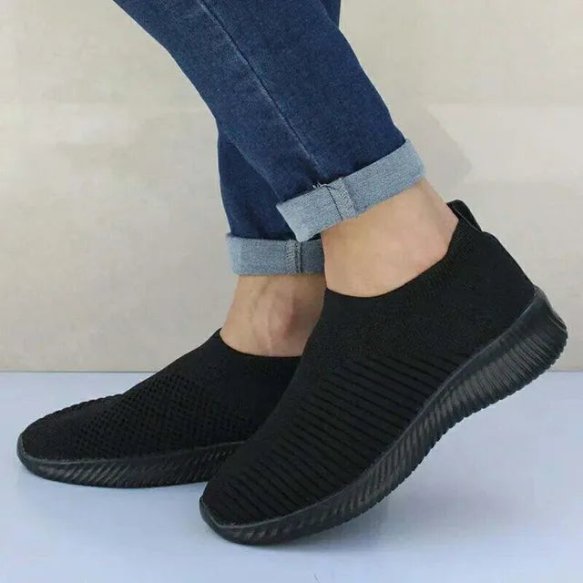 Sarah™ Fly geweven slip-on wandelschoenen