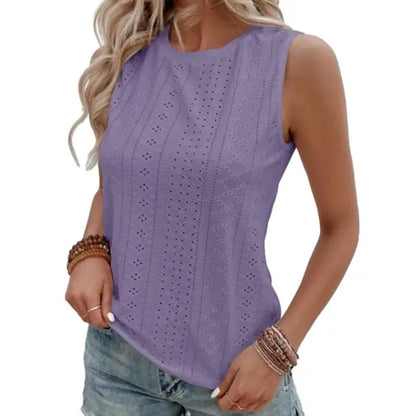 Roze kanten tanktop - Sophie