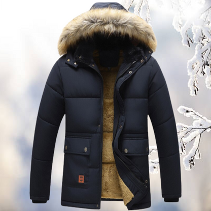 Armando - Parka met capuchon van bont