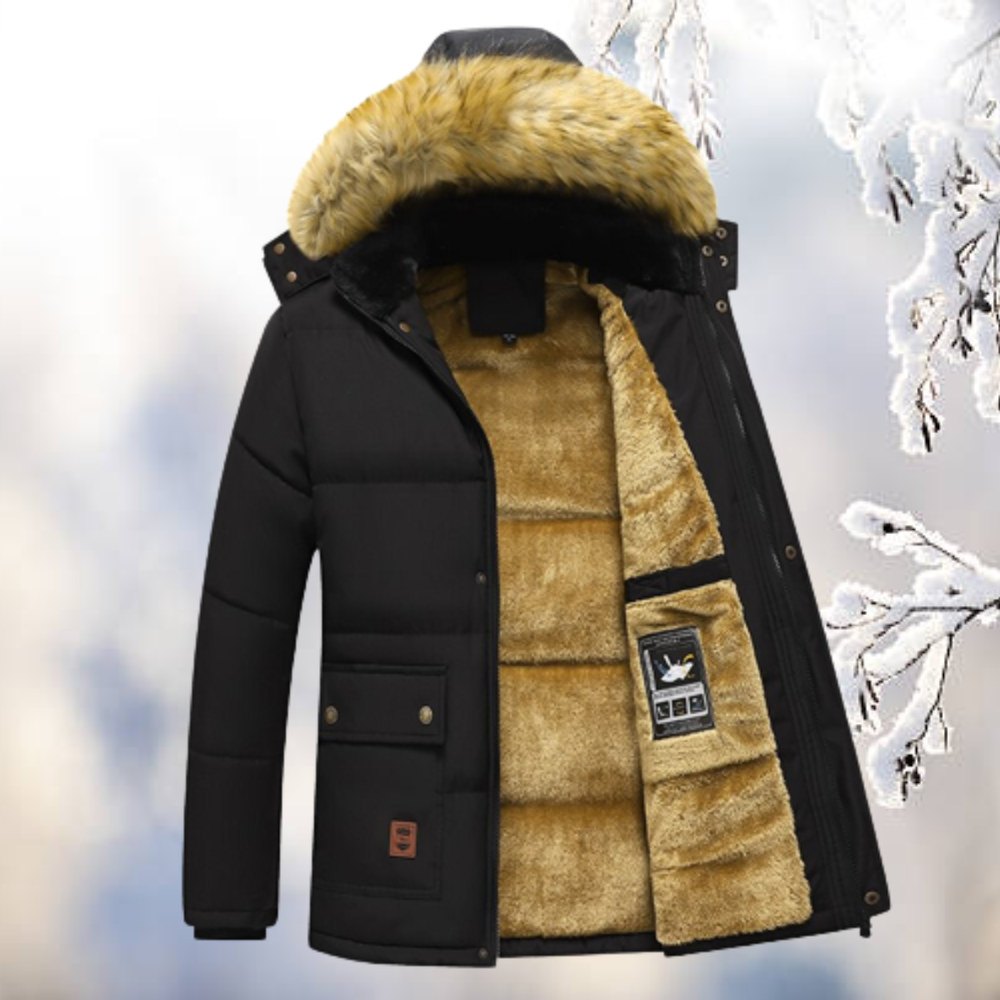 Armando - Parka met capuchon van bont