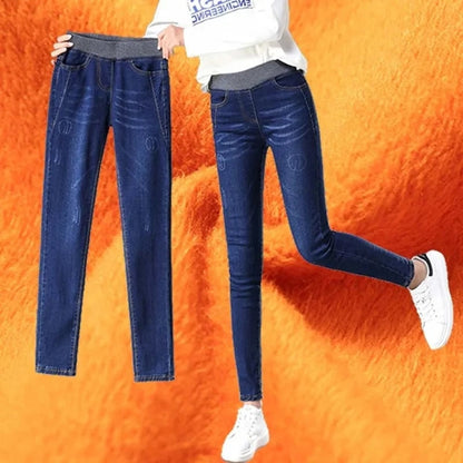 Alisha - Warme fleece jeans