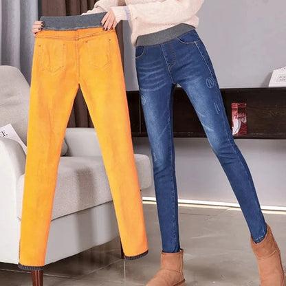 Alisha - Warme fleece jeans