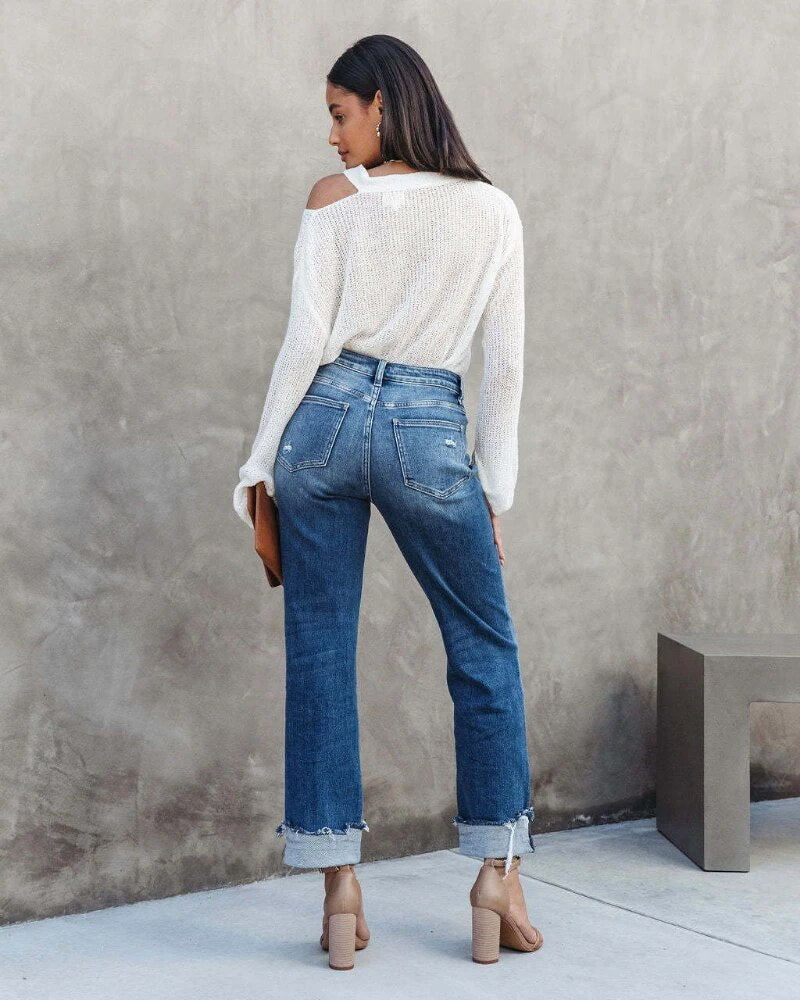 POLLY - Elegante damesjeans