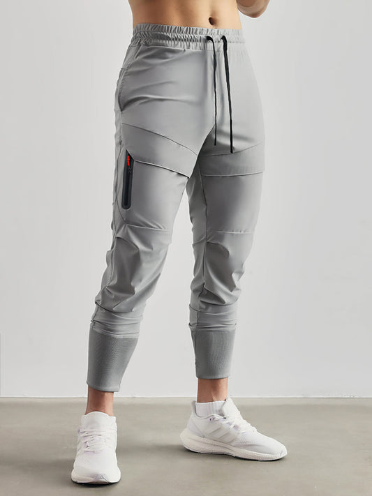 Dynamische joggingbroek met zakdetail