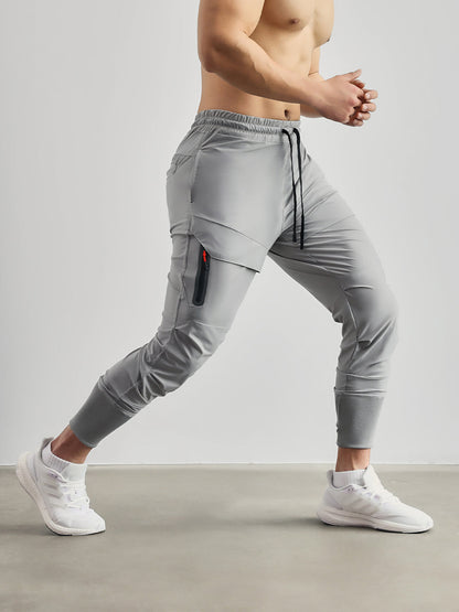 Dynamische joggingbroek met zakdetail