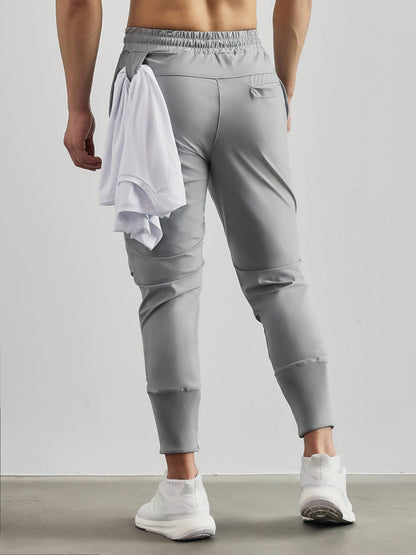 Dynamische joggingbroek met zakdetail